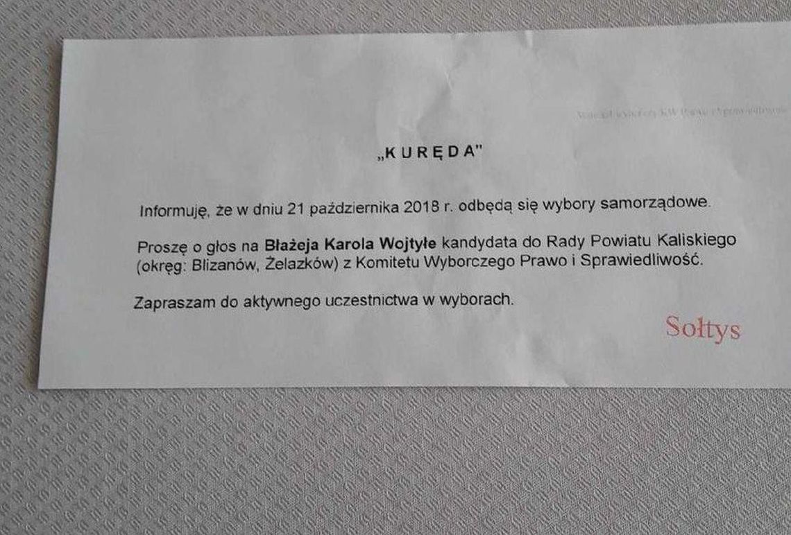 Poparcie od „sołtysa” dla kandydata PiS. Sołtysi: To manipulacja!