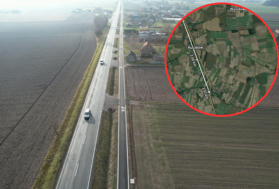 „Poprawa bezpieczeństwa ruchu”.  Rozbudowa na krajówce