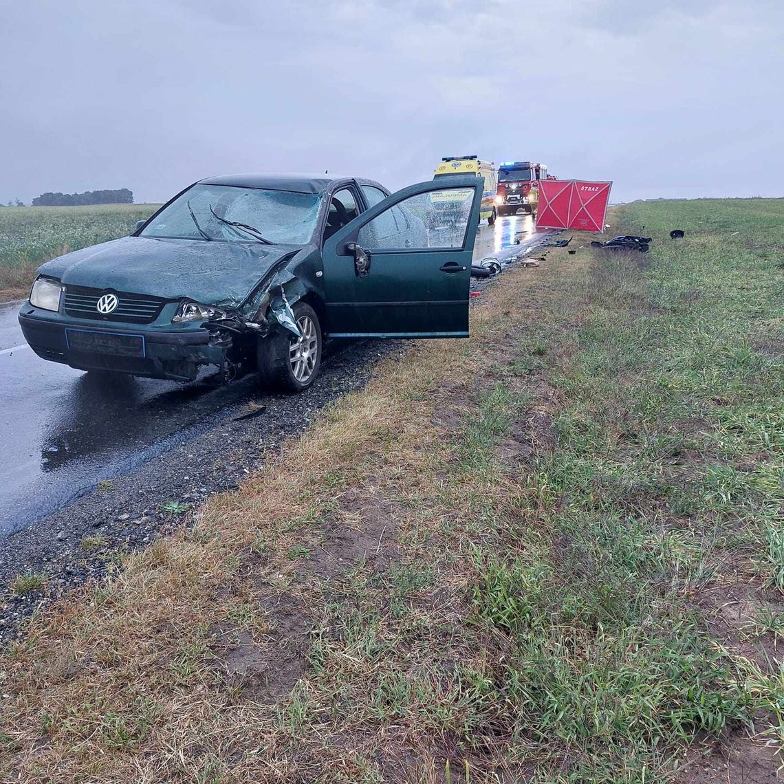 Poranna tragedia w gminie Opatówek. Nie żyje kobieta