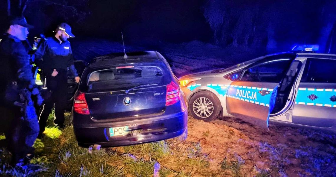 Pościg za bmw. Policjanci w szpitalu