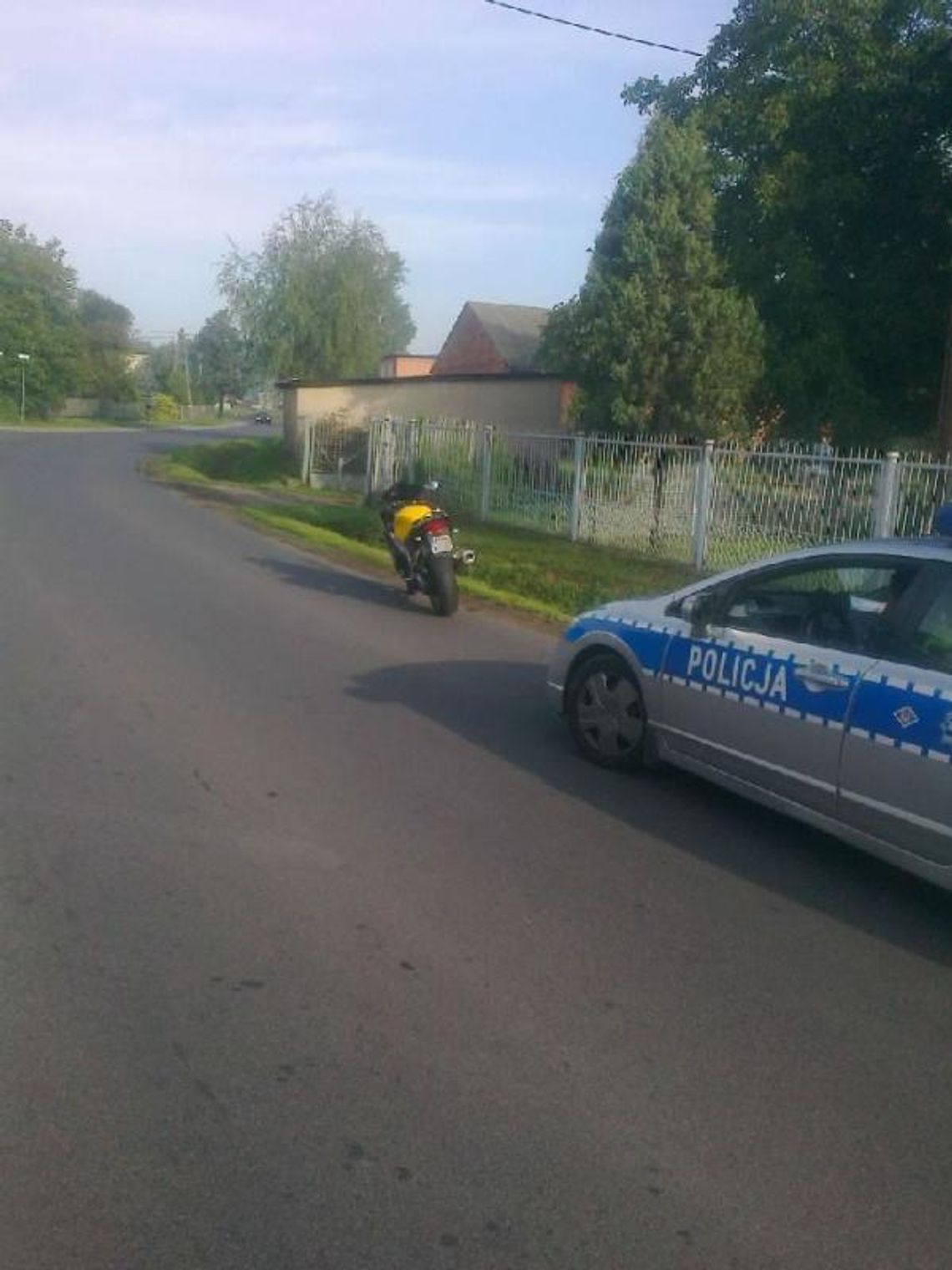 Pościg za motocyklistą. „To cud, że nikomu nic się nie stało"