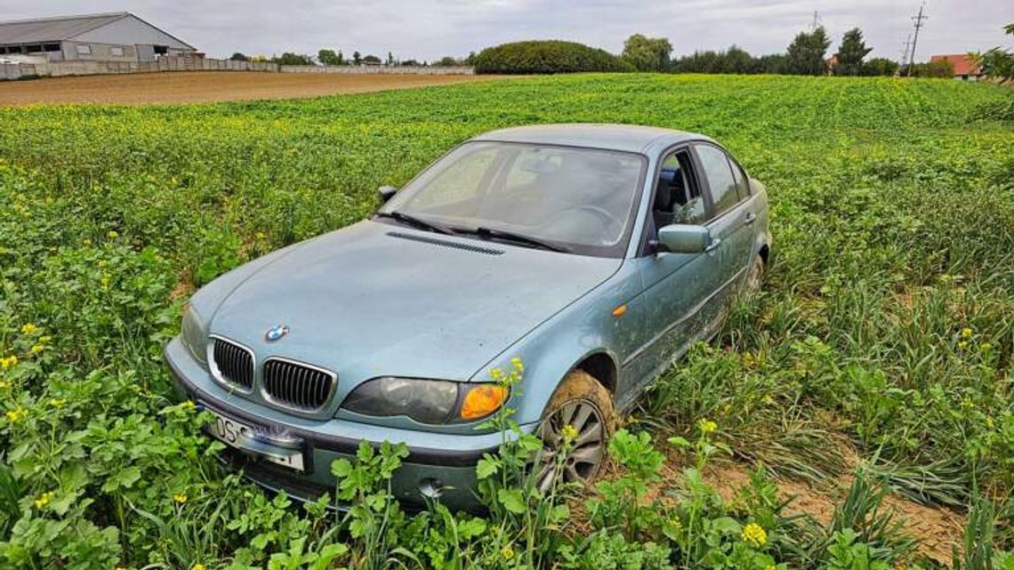 Pościg za pijanym kierowcą BMW. Dopadli go poza autem