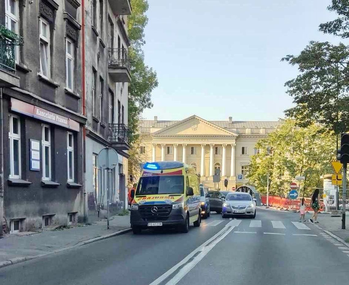 Potrącenie dziecka przy Moście Trybunalskim. 11-latek był na pasach