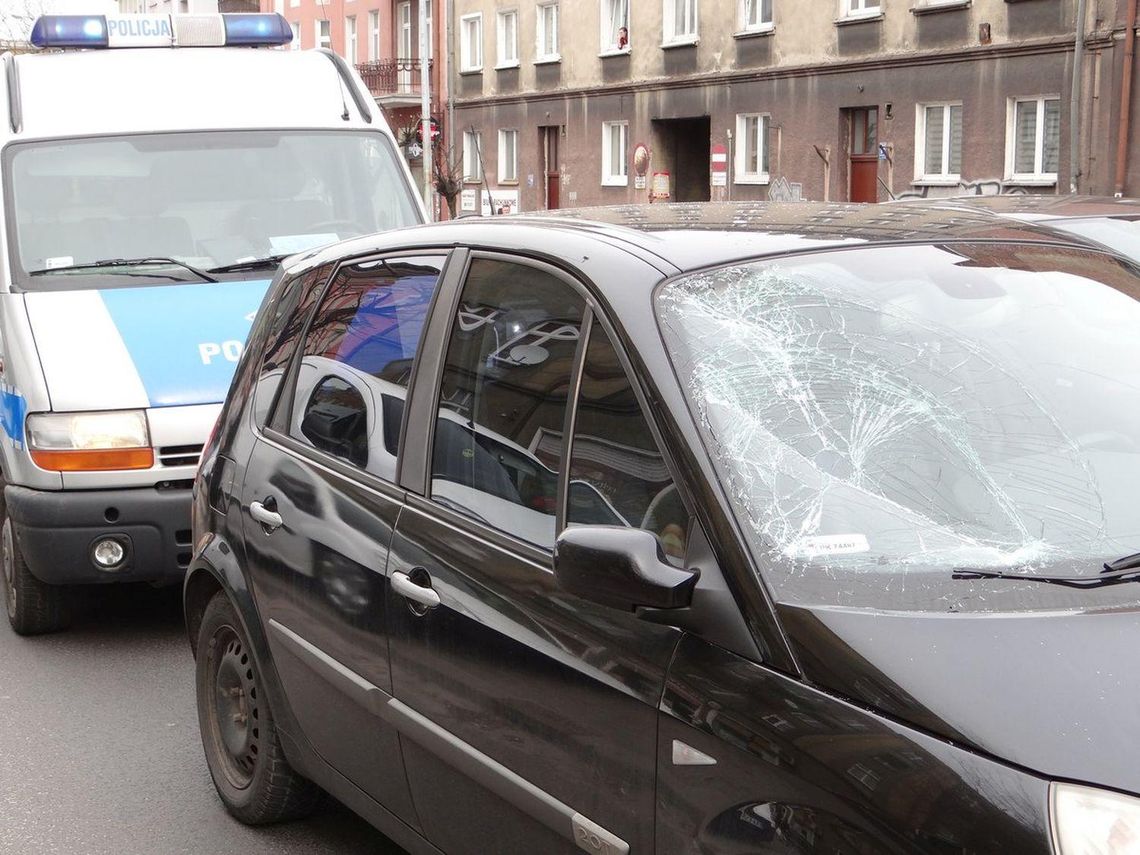 Potrącenie na ul. Górnośląskiej w Kaliszu ZDJĘCIA