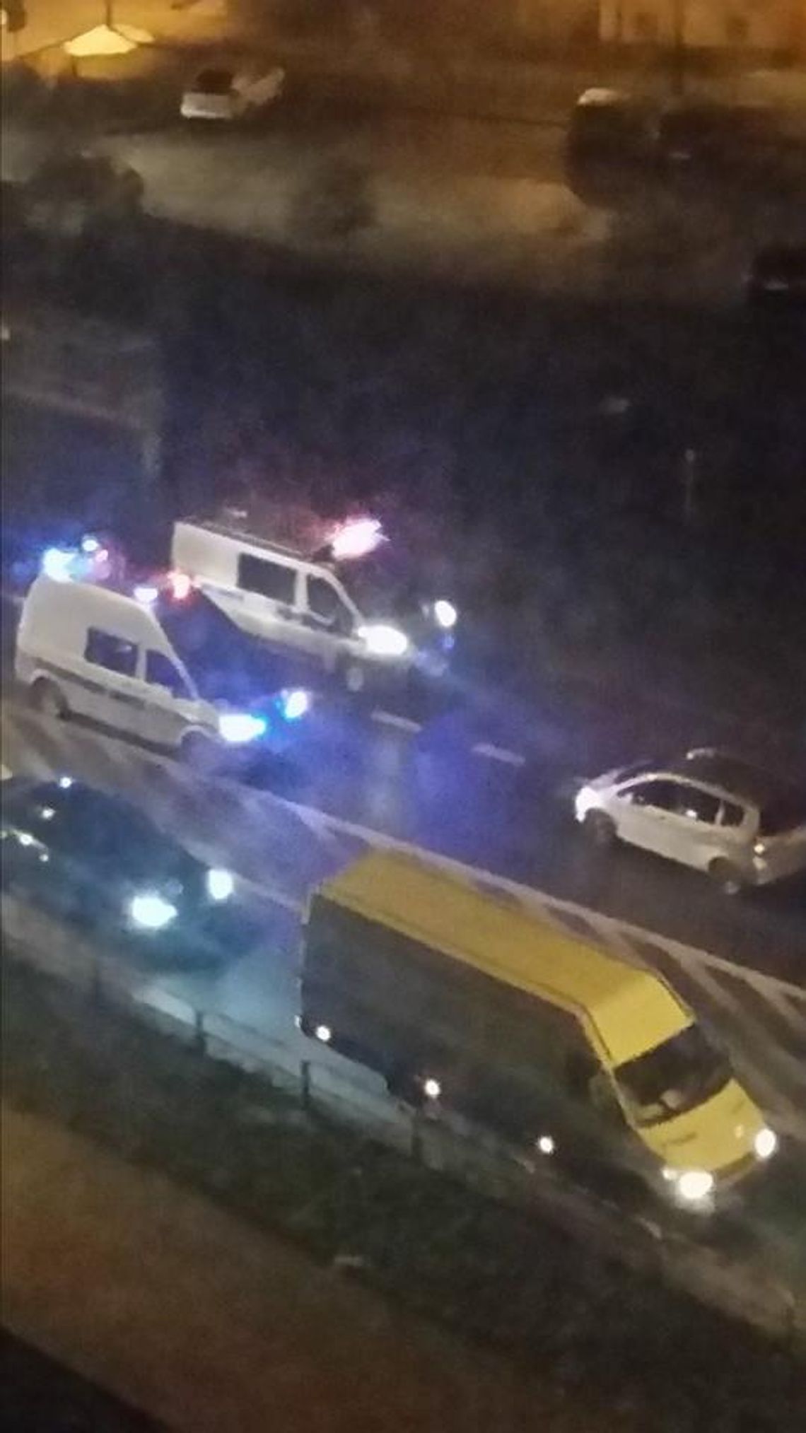 Potrącenie pieszego przy ul. Podmiejskiej ZDJĘCIA