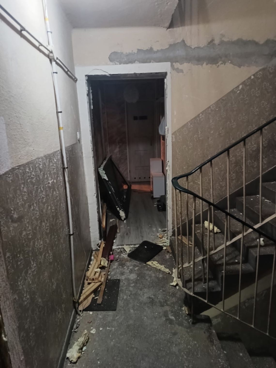„Powyrywane drzwi w środku”. Wybuch gazu, ewakuacja mieszkańców