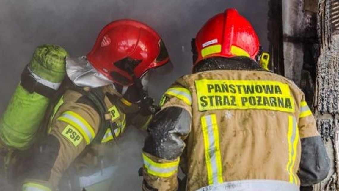 Pożar domu w Kaliszu. W środku miała znajdować się osoba