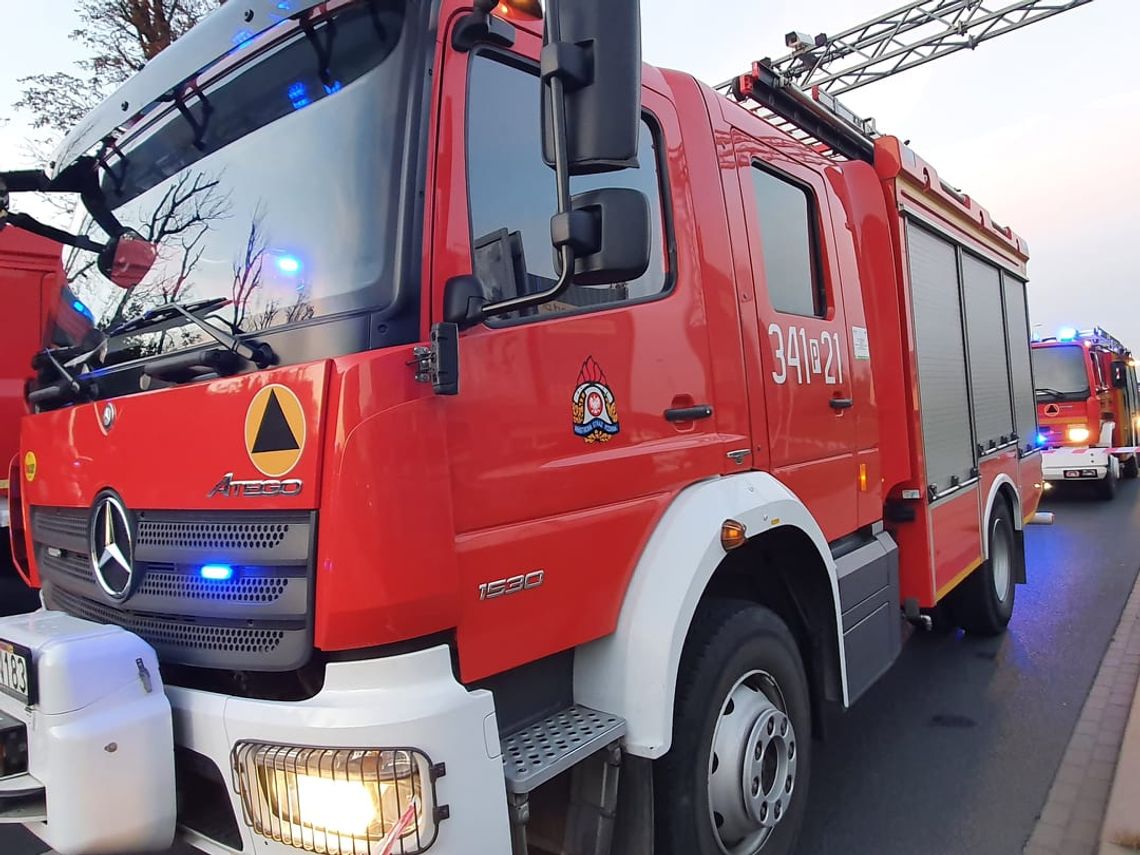 Pożar mieszkania przy PODMIEJSKIEJ Pożar mieszkania przy PODMIEJSKIEJ