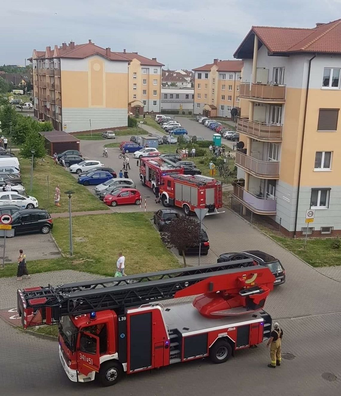 Pożar na Armii Krajowej. Ewakuowano część lokatorów