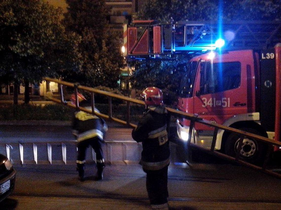 Pożar przy al. Wolności. Poszkodowana rodzina z dwójką dzieci ZDJĘCIA