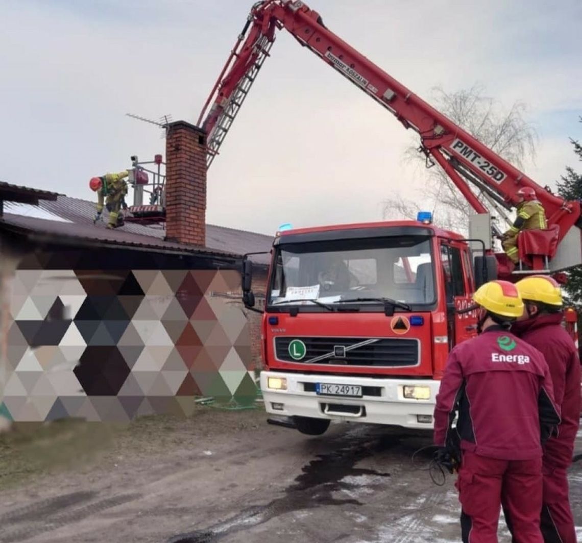 Pożar w gminie Opatówek. W akcji 6 zastępów straży pożarnej