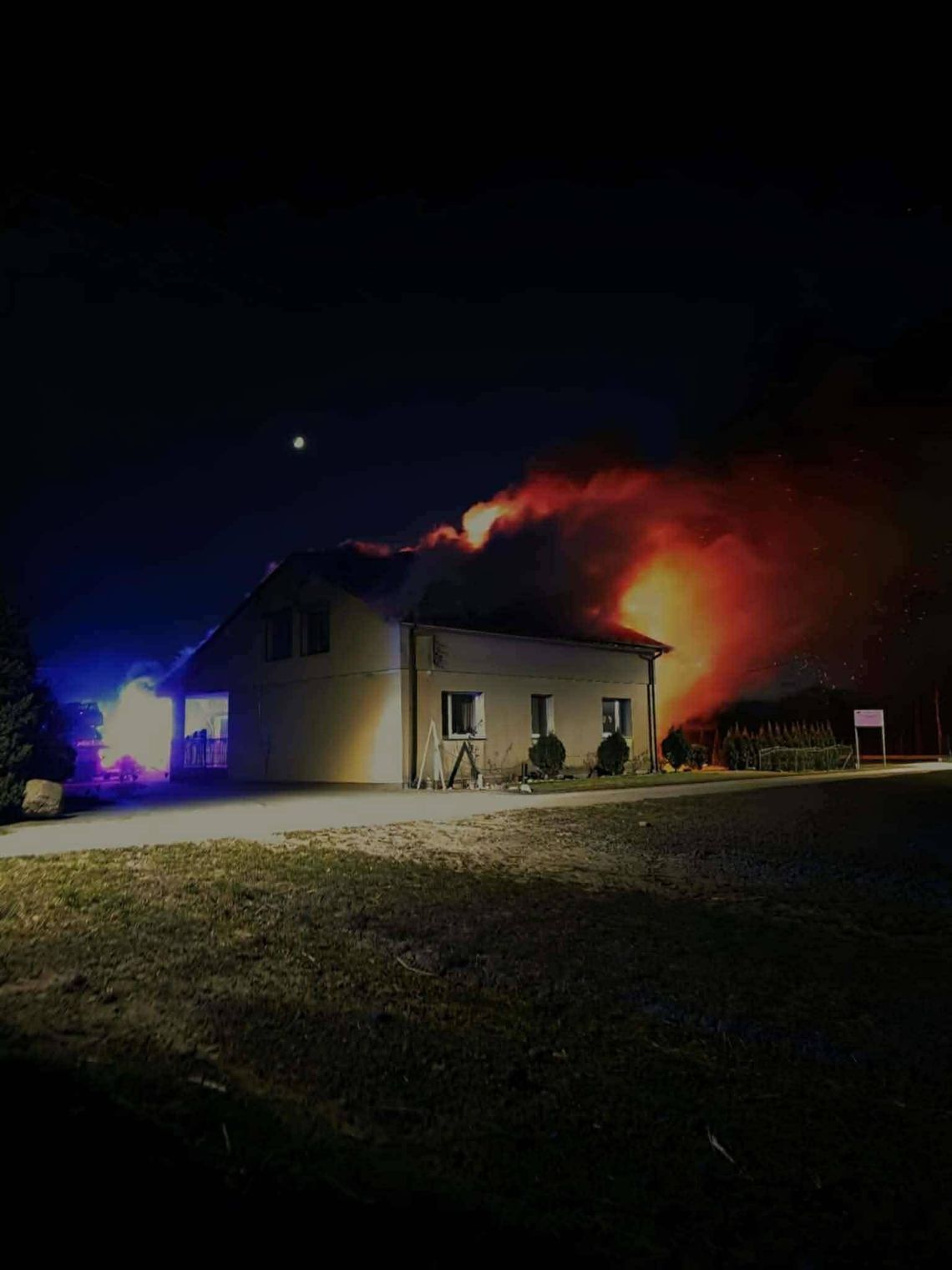 Pożar w Wigilię. Poszkodowana 5- osobowa rodzina