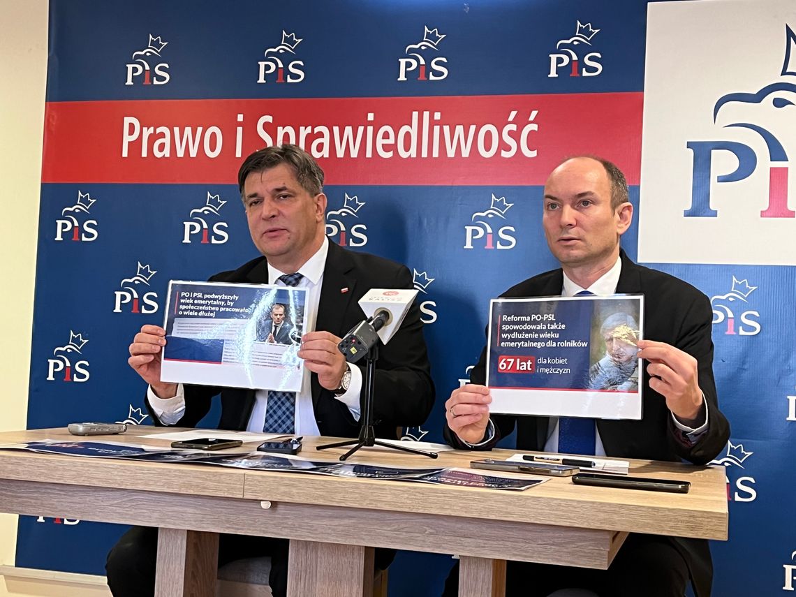 „Praca aż do śmierci”. Poseł Kaleta przypomina decyzje rządów PO-PSL