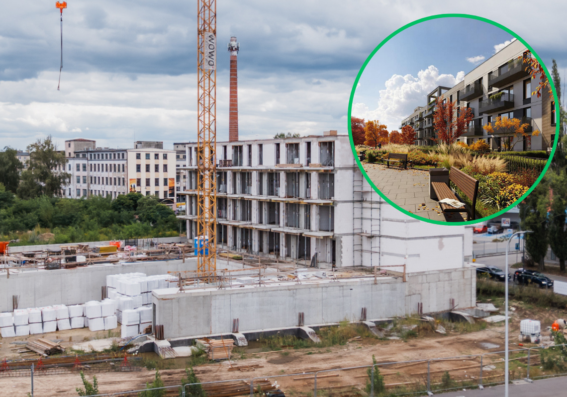 Prace dobiegają końca. Połowa powierzchni SPRZEDANA Prace dobiegają końca. Połowa powierzchni SPRZEDANA