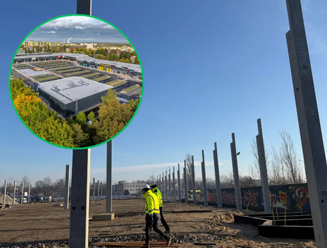 Prace konstrukcyjne zakończone. Tak powstaje nowa galeria