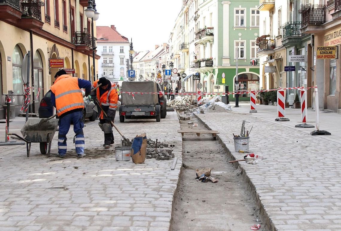 Przebudowa Śródmiejskiej i Zamkowej. Od czwartku kolejny etap prac i zmiany w organizacji ruchu