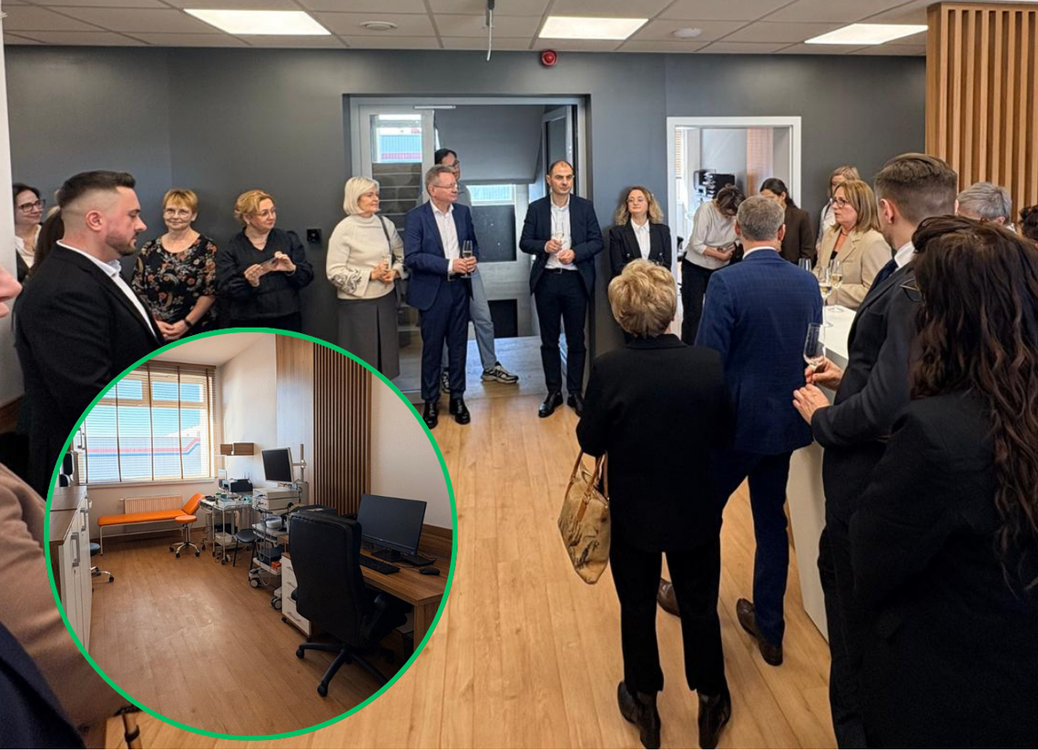 Przez lata stał pusty. Dawny biurowiec jest siedzibą placówki medycznej Przez lata stał pusty. Dawny biurowiec jest siedzibą placówki medycznej