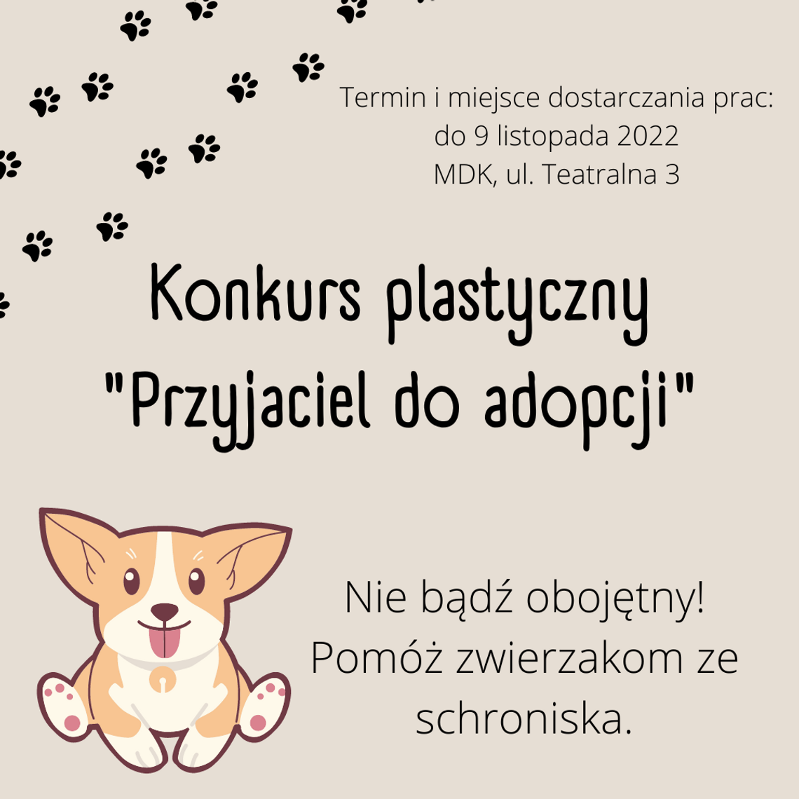 „Przyjaciel do adopcji” – wyjątkowa więź tematem konkursu plastycznego