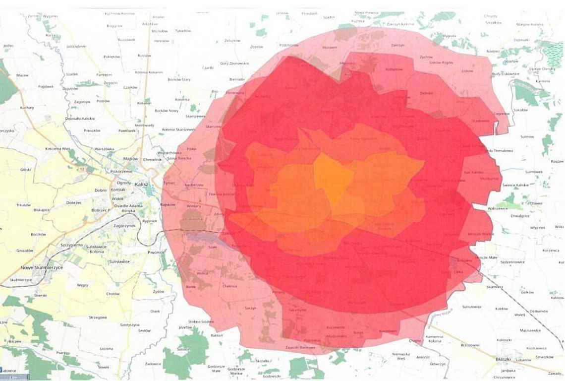 Ptasia grypa - część Kalisza w obszarze zagrożonym wystąpieniem choroby