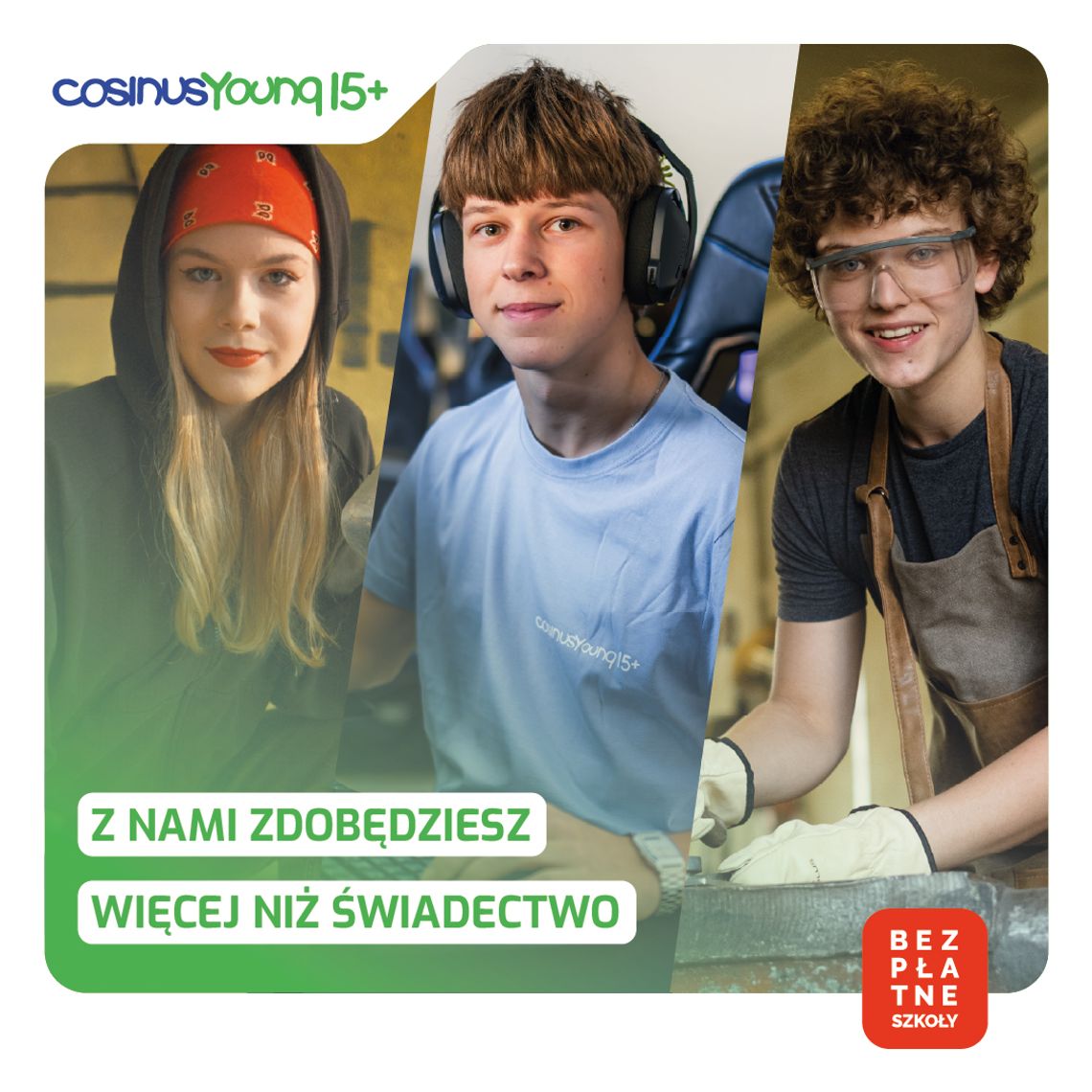 Rekrutacja do szkoły CosinusYoung 15+ w Kaliszu trwa!