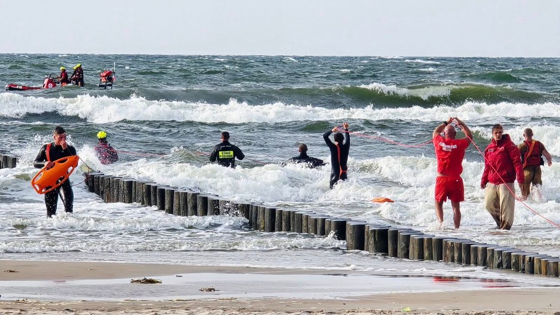 Rodzinny dramat nad Bałtykiem. 16-latek zniknął pod wodą