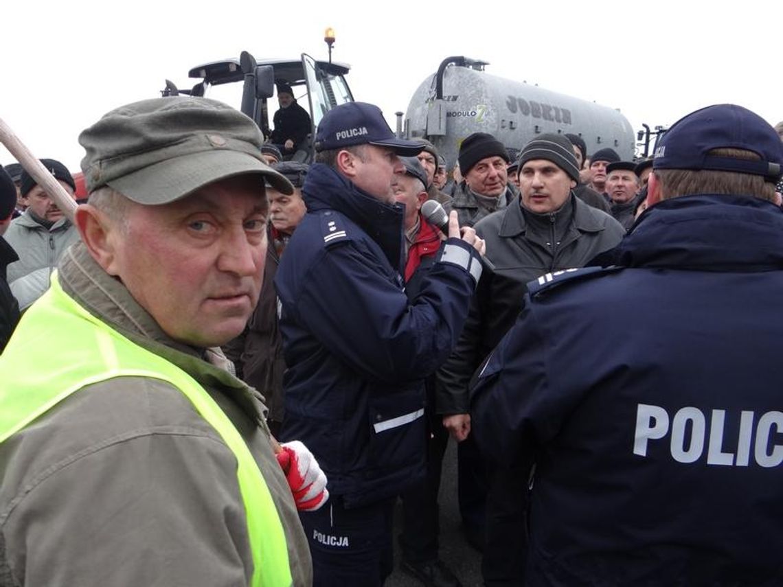 Rolnicy z Kalisza idą na Sejm