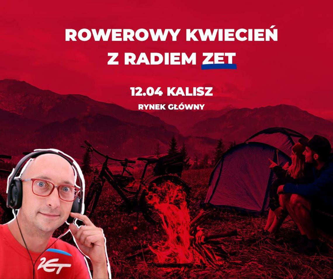 Rowerowy kwiecień z Radiem ZET w Kaliszu