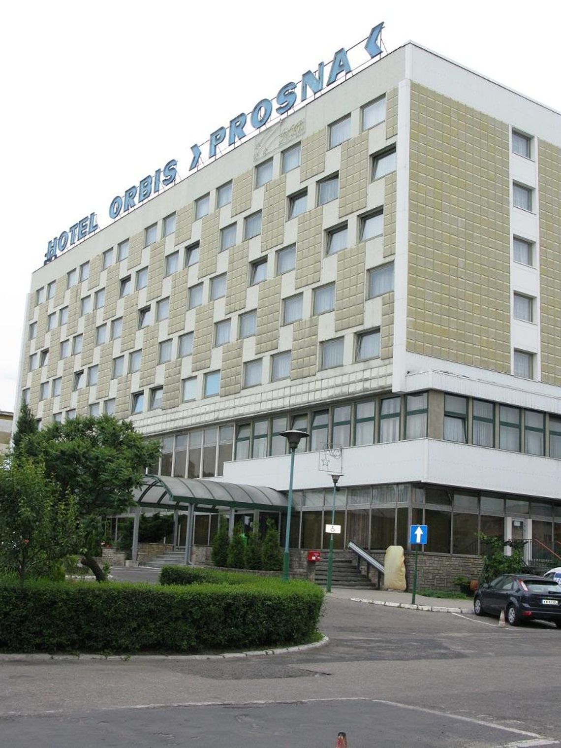 Rozbierają hotel Orbis - Prosna