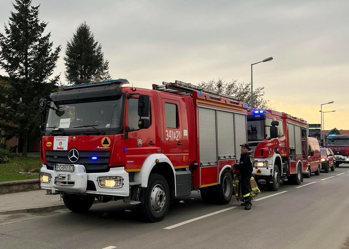 Rozszczelniona butla z gazem w szkole. Ewakuacja uczniów!