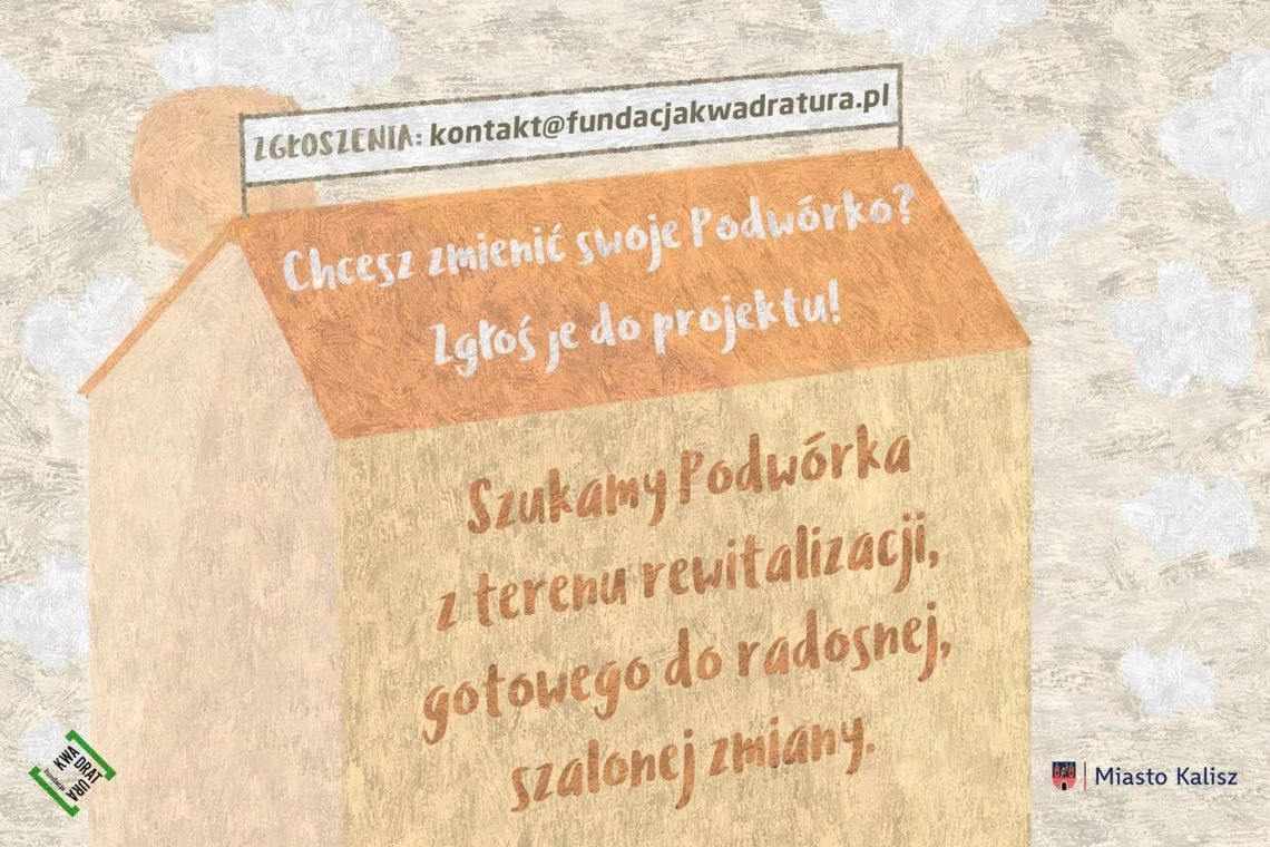 Rusza projekt "Podwórkowa Kultura". Zgłoś swoje podwórko!