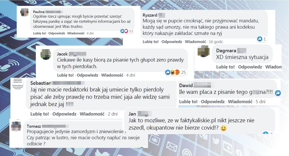 „Ściema, opłacony spisek, zamordyzm i zniewolenie”. Kaliscy internauci o koronawirusie