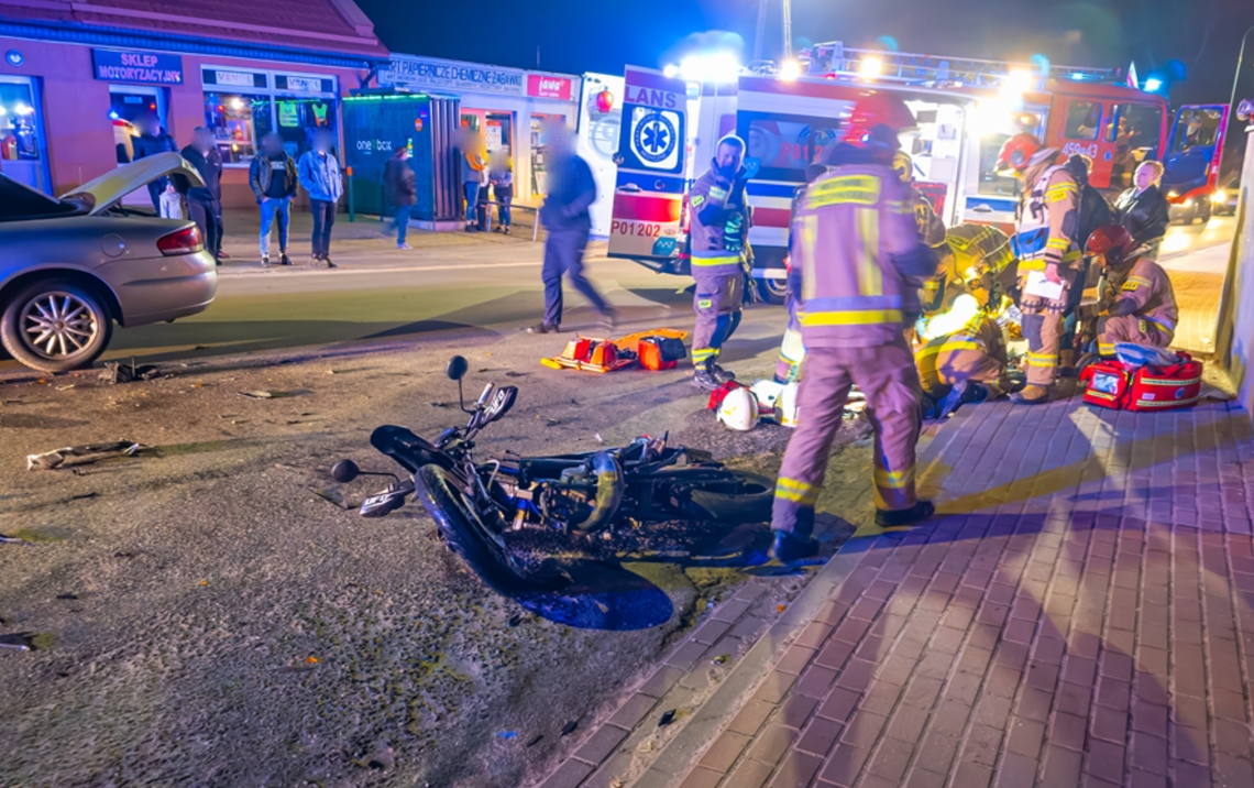 Sezon rozpoczęty. Nastolatek w szpitalu