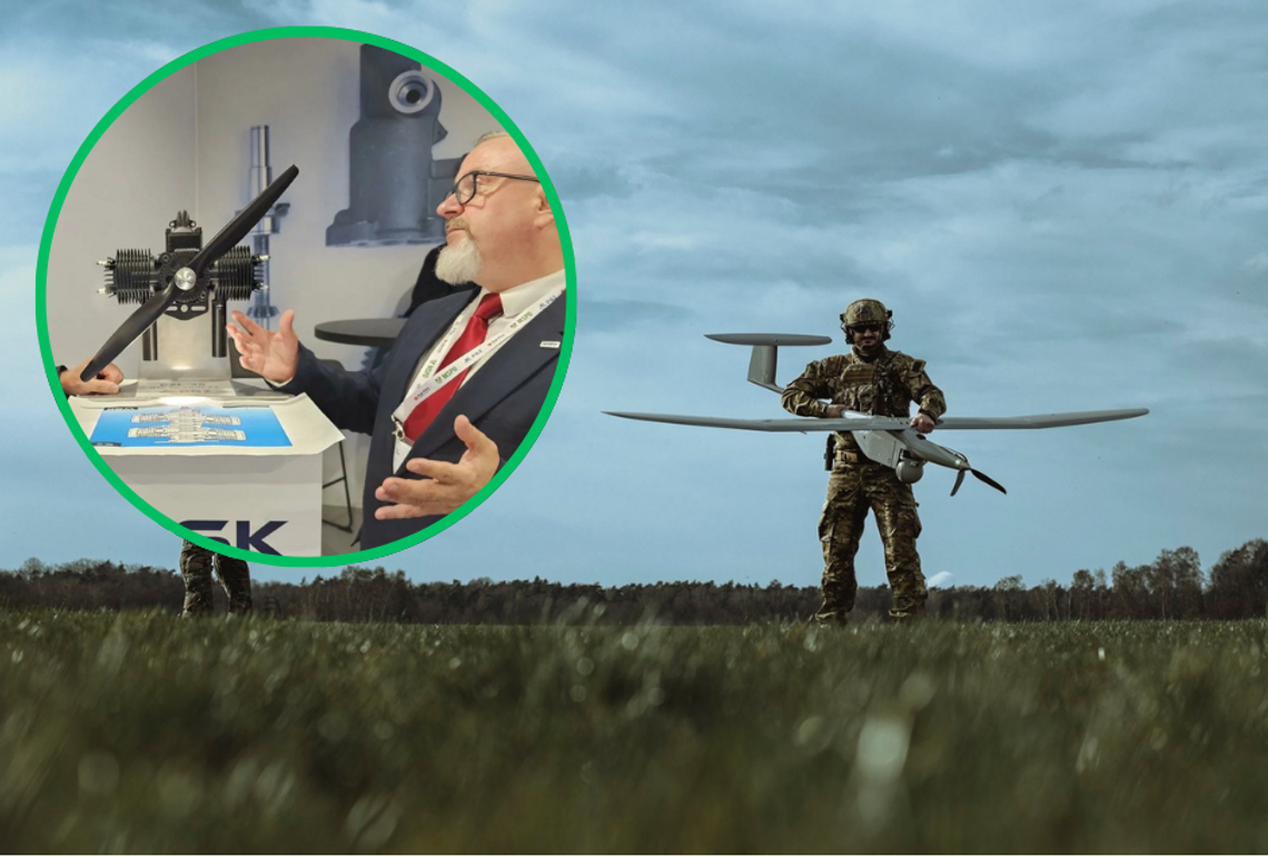 Silniki do dronów z Kalisza. WSK Kalisz zaprezentowała prototyp