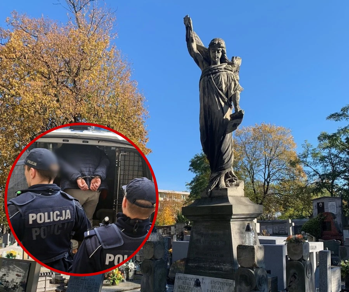 SKANDAL po pogrzebie w Kaliszu. Kryminalni ujęli go po dobie SKANDAL po pogrzebie w Kaliszu. Kryminalni ujęli go po dobie