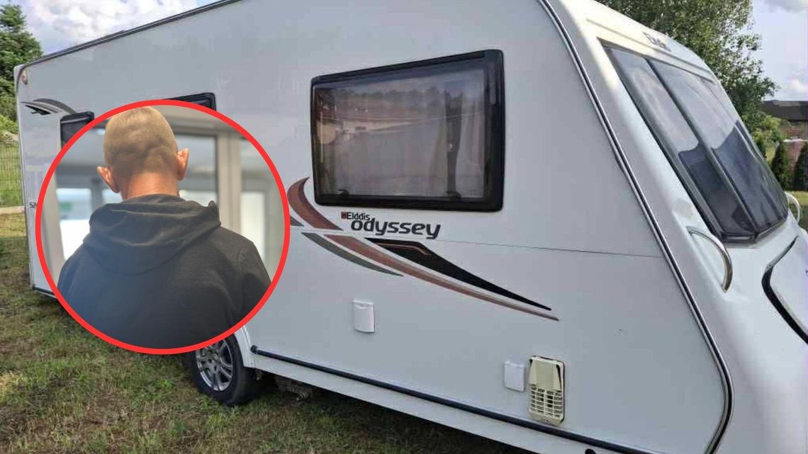 Skradziona przyczepa za 50 tys. zł. Wpadła para z naszego powiatu