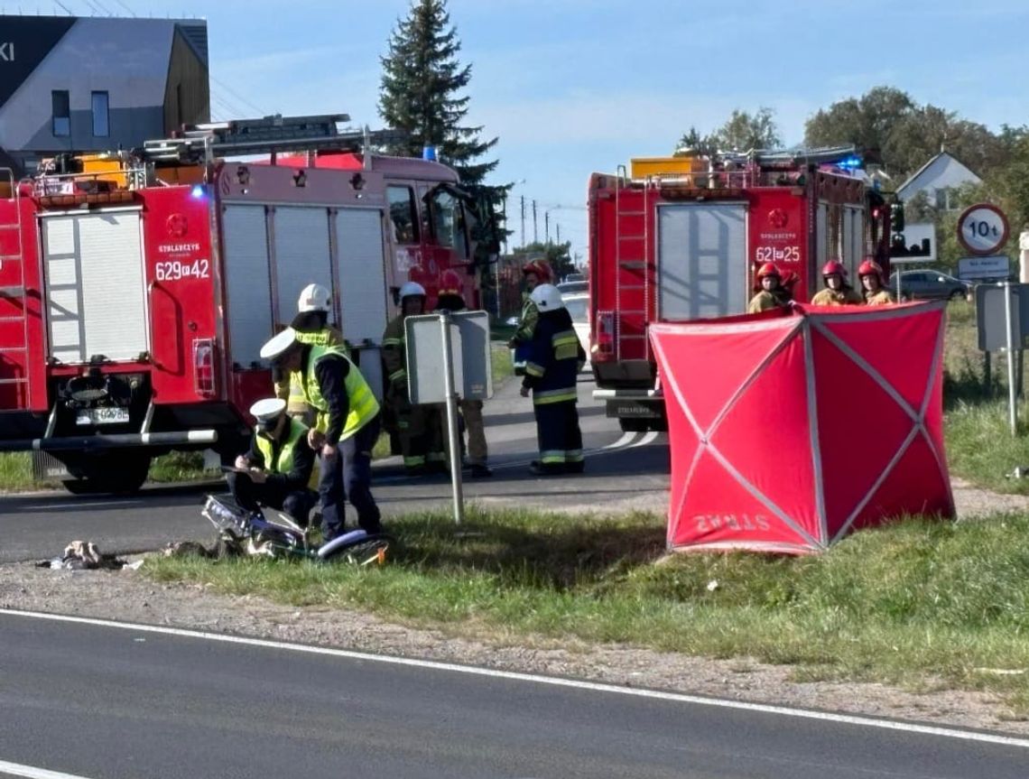 Śmierć na DW470. „Pieszy wyszedł na jezdnię”