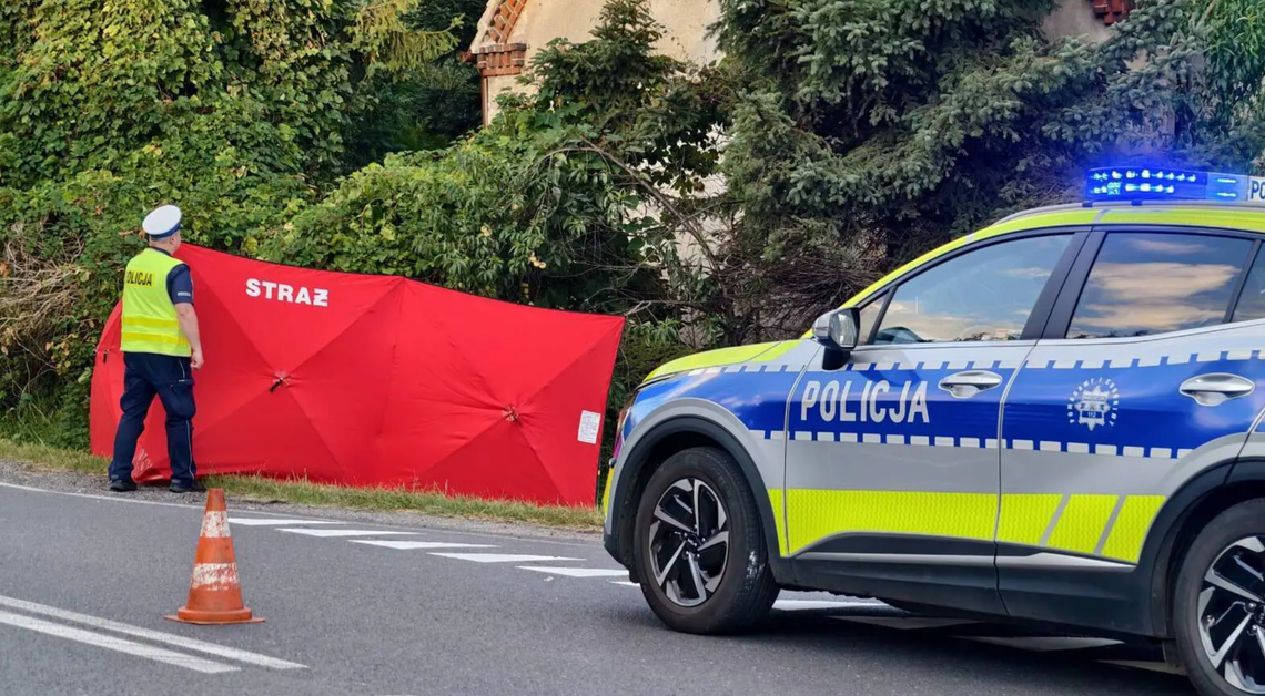 Śmierć na krajówce. Poranny tragiczny wypadek