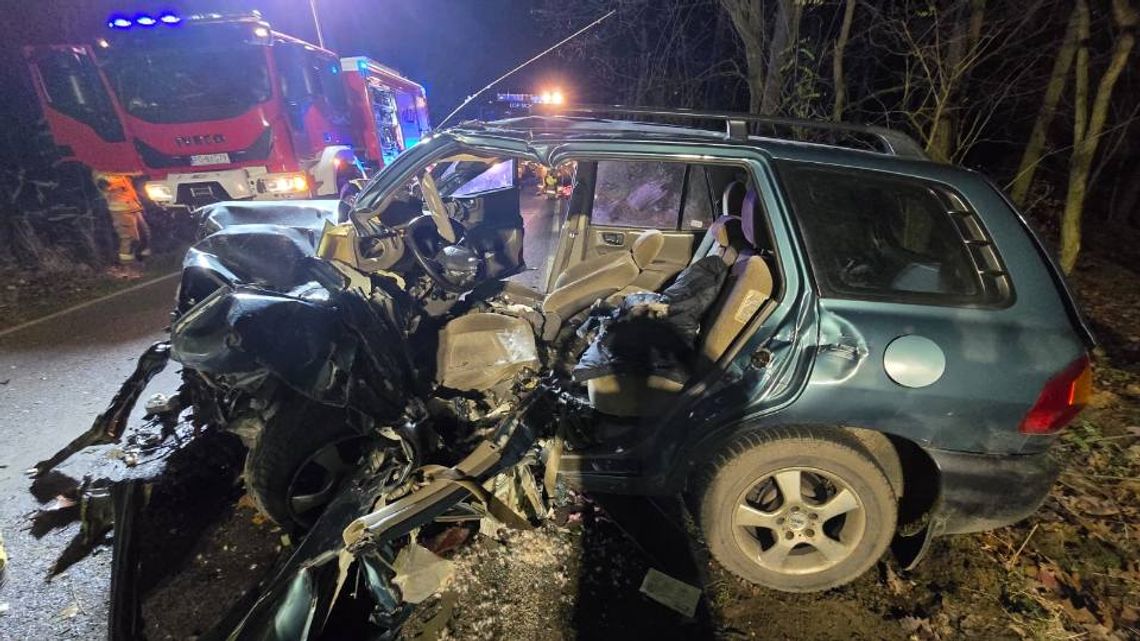 Śmiertelna czołówka w regionie. Nie żyje kobieta