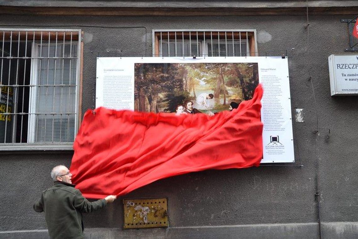 "Śniadanie na trawie" w Galerii Ulicznej Światowego Malarstwa