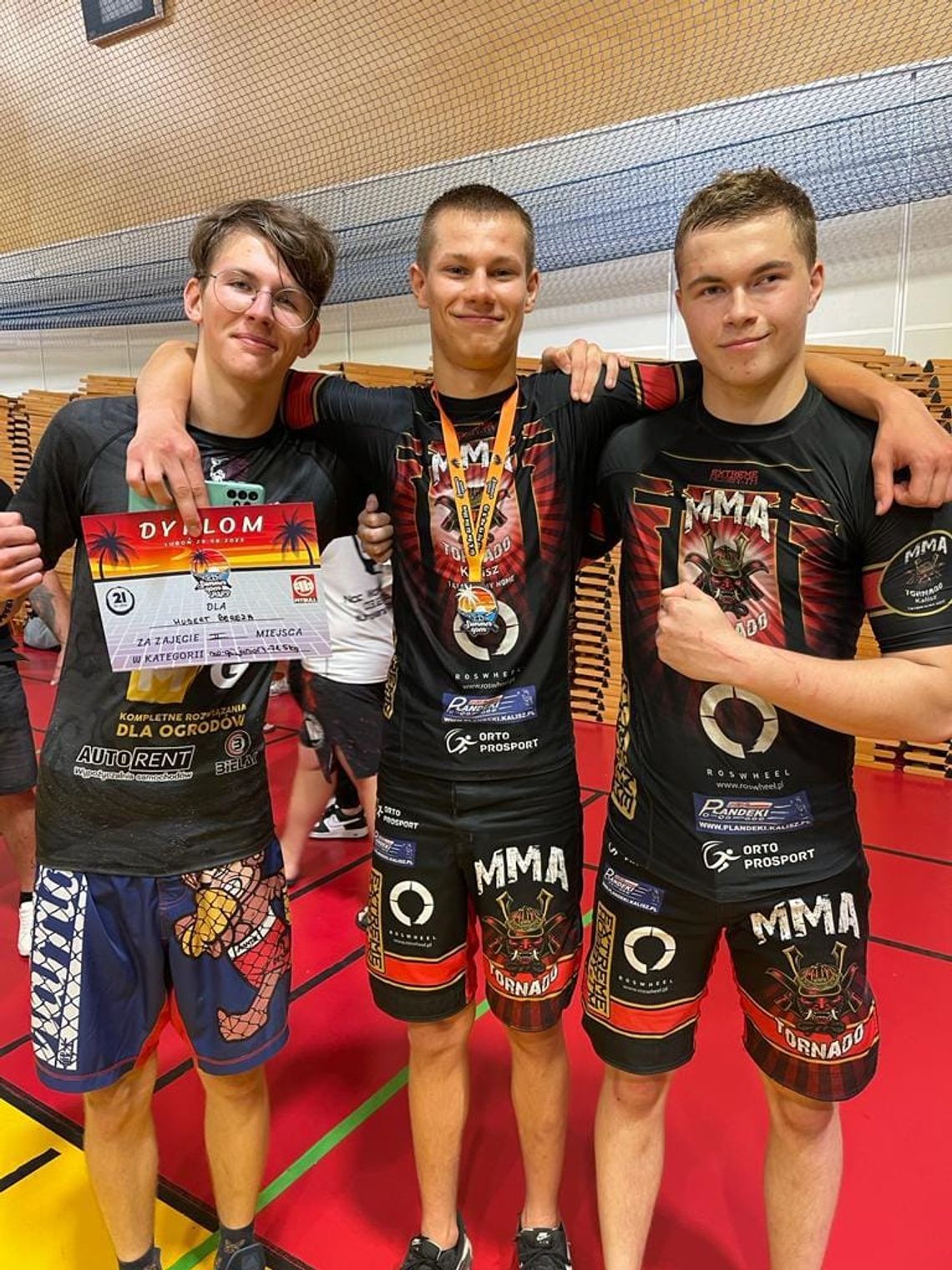 Spontanicznie, ale z medalami. Sukces zawodników MMA Tornado