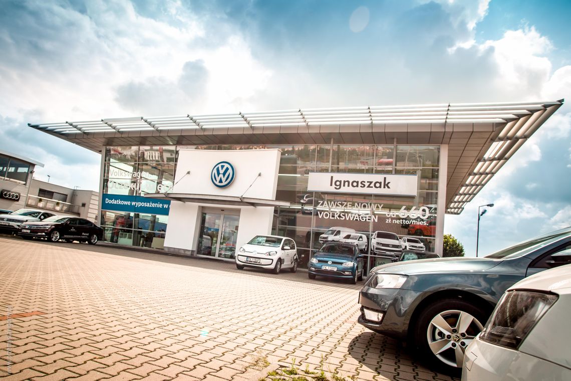 Sprzedawca samochodów użytkowych Volkswagen