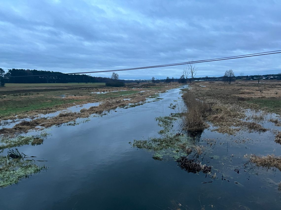 Stan ostrzegawczy pod Kaliszem. Wody przybywa dość szybko