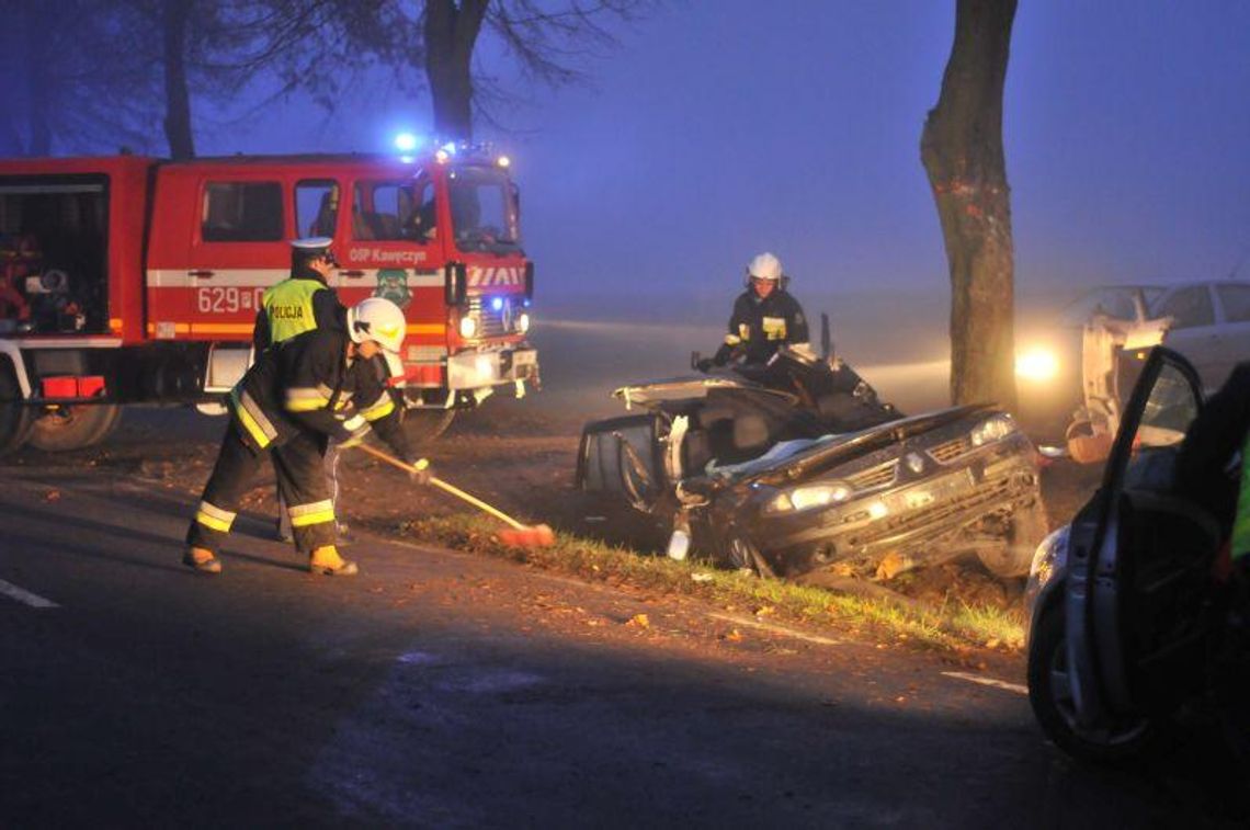 Starosta po wypadku „mocno potłuczony i obolały”
