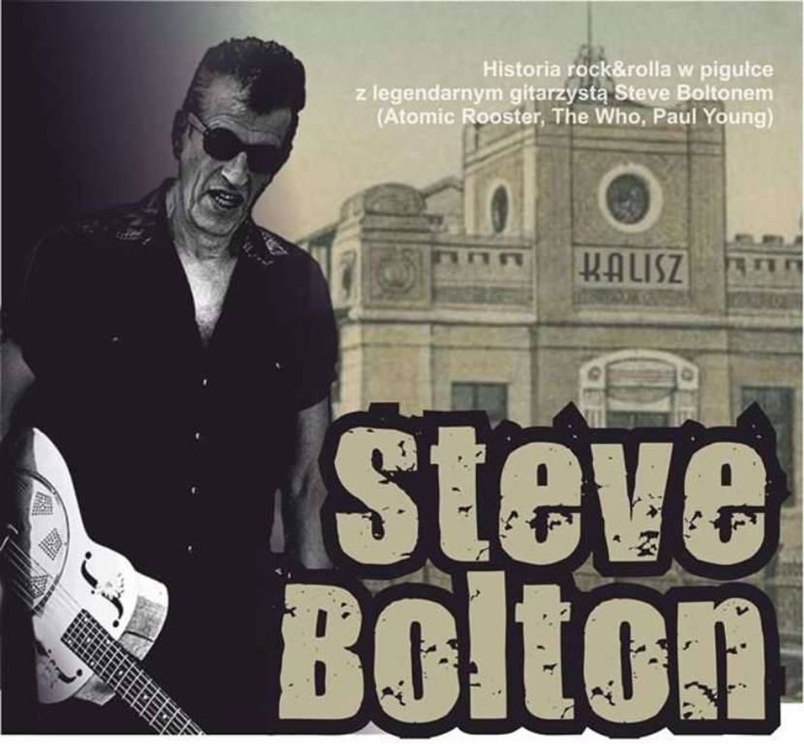 Steve Bolton – brytyjski gitarzysta rockowy w niedzielę zagra koncert na dworcu PKP