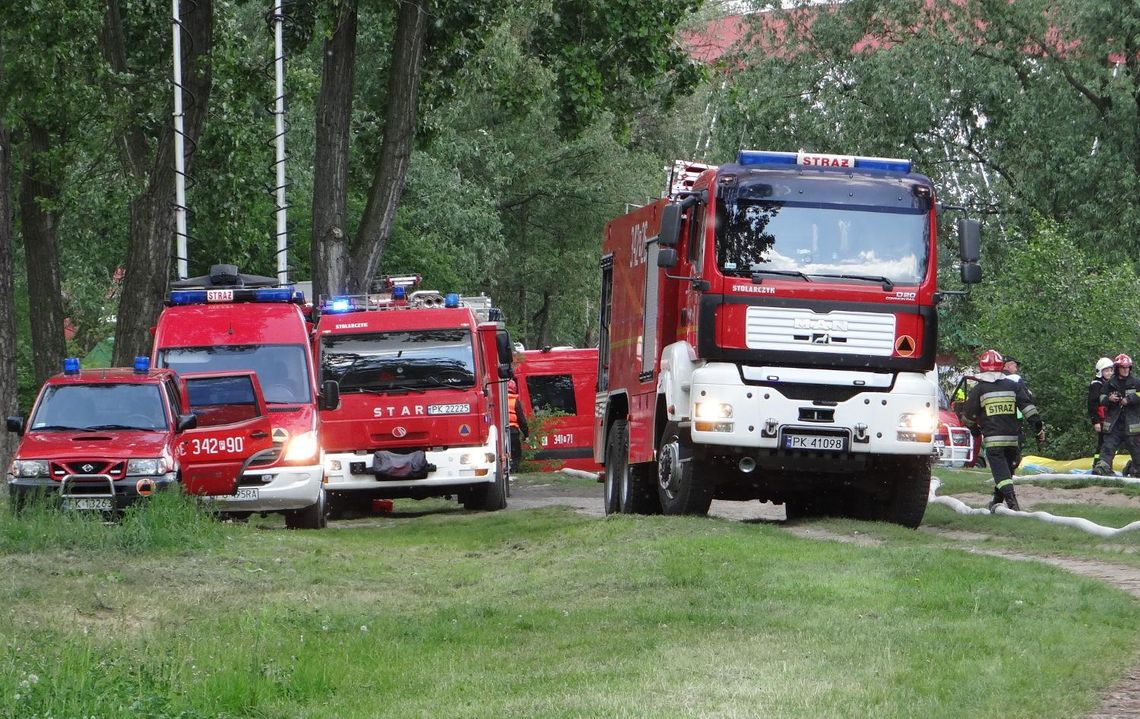 Strażacy ćwiczyli w Piwonicach na wypadek powodzi ZDJĘCIA