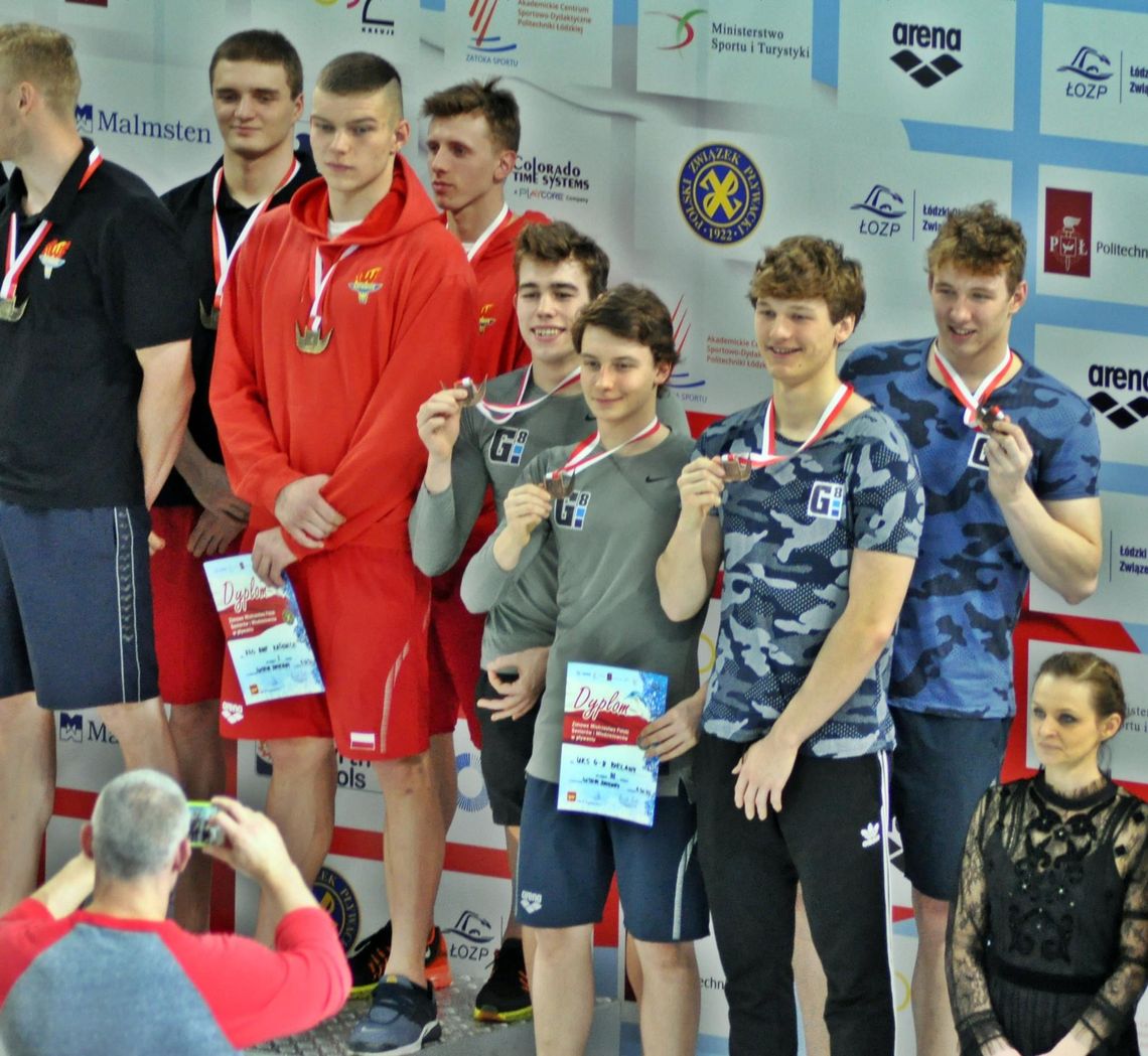 Sztafetowe medale. Bartosz Piszczorowicz na podium mistrzostw Polski seniorów