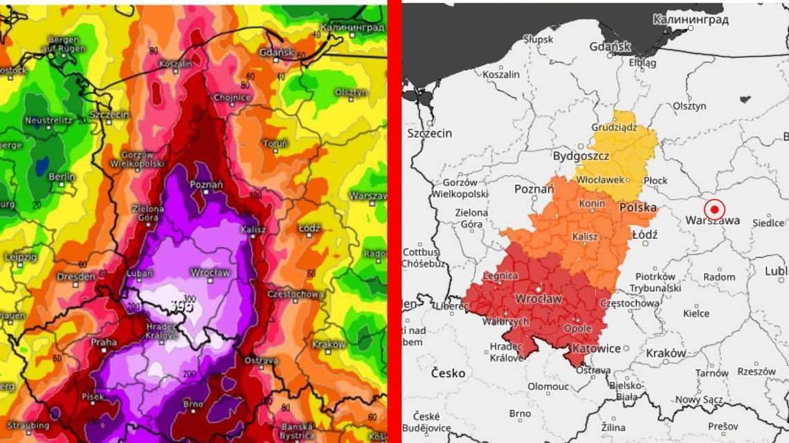 Jest ALERT IMGW dla Kalisza i regionu