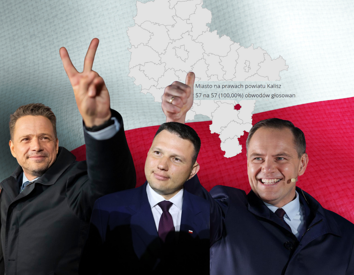 Tak głosowali w Kaliszu i regionie. Szczegółowe, oficjalne dane