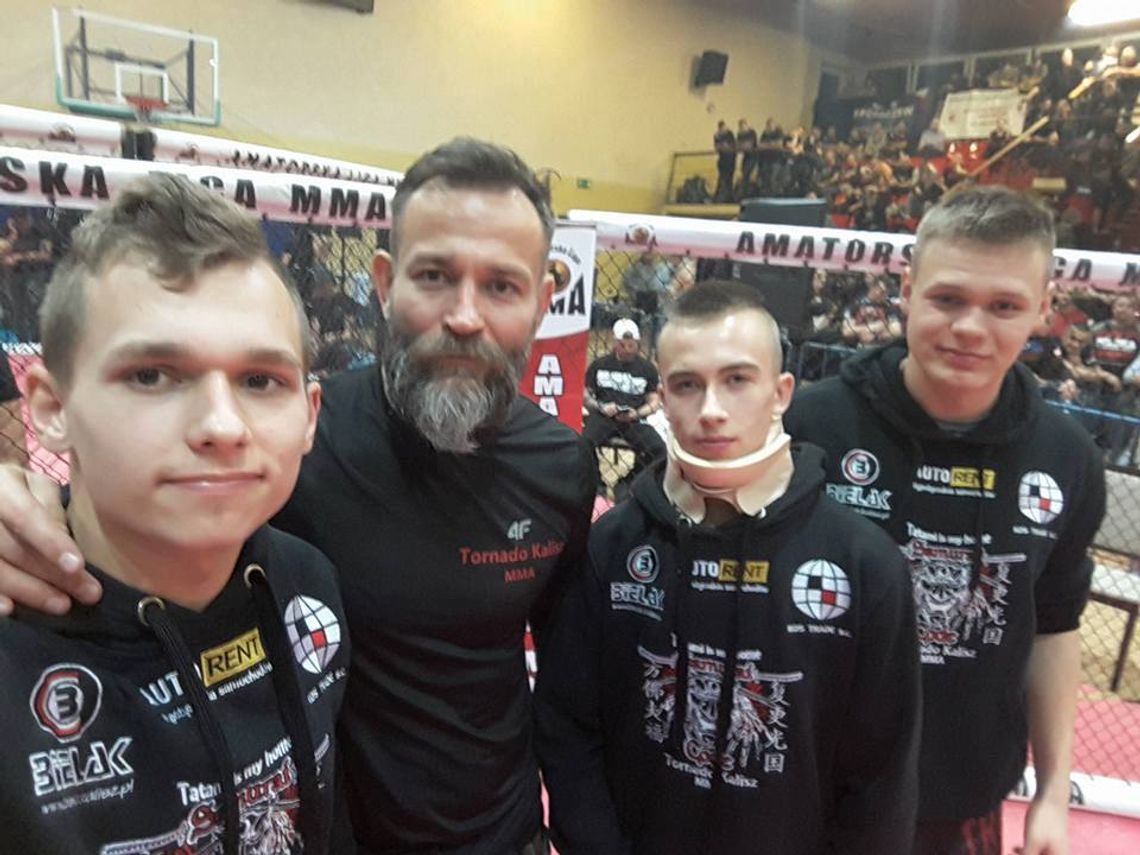 Talenty z Tornado. Kaliszanie na podium największych w kraju zawodów MMA