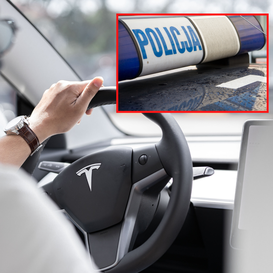 Tesla poszła jak rakieta. Podwójny mandat dla tego kierowcy Tesla poszła jak rakieta. Podwójny mandat dla tego kierowcy